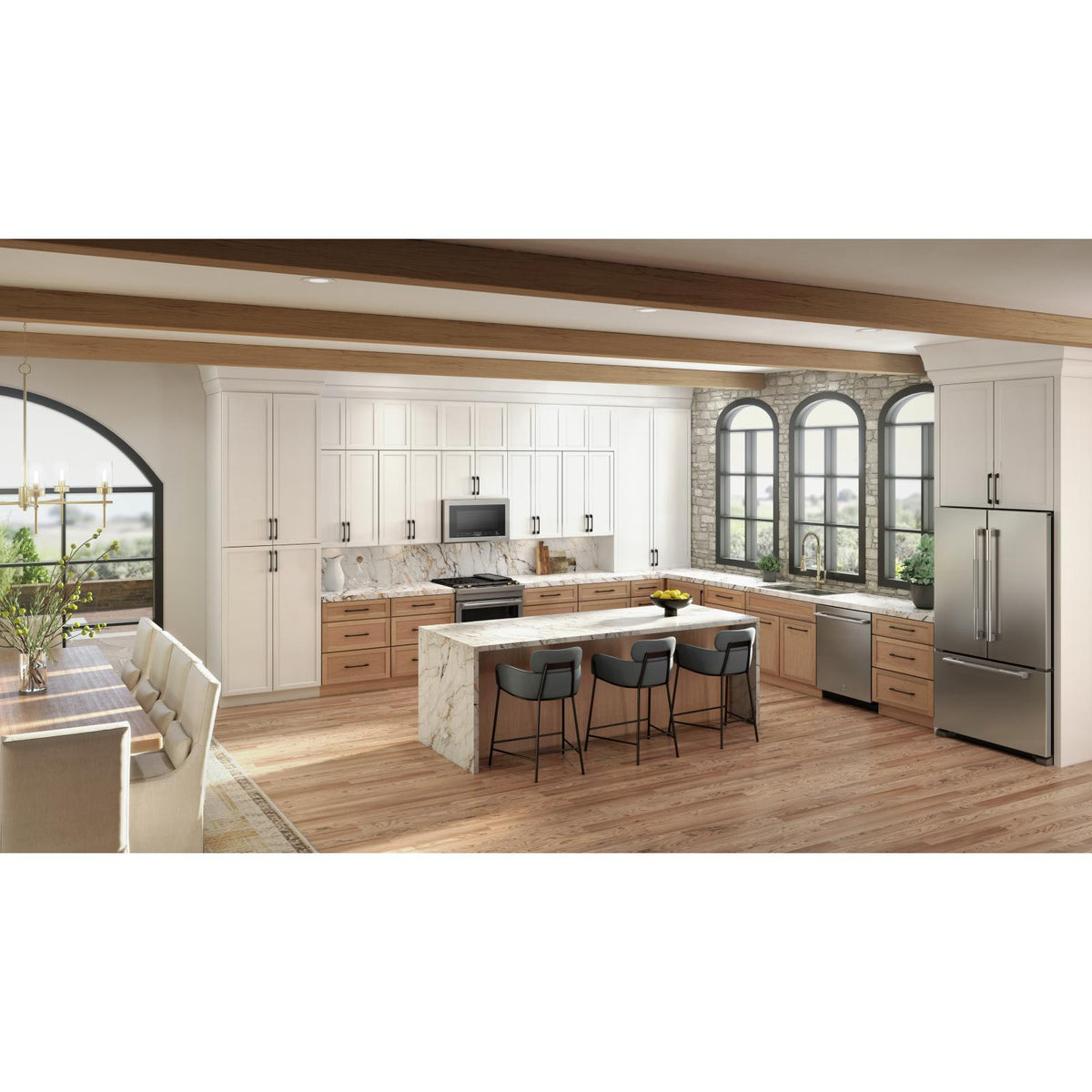 JennAir 30-inch Slide-in Dual Fuel Range with Downdraft Ventilation JDS1750ML IMAGE 15