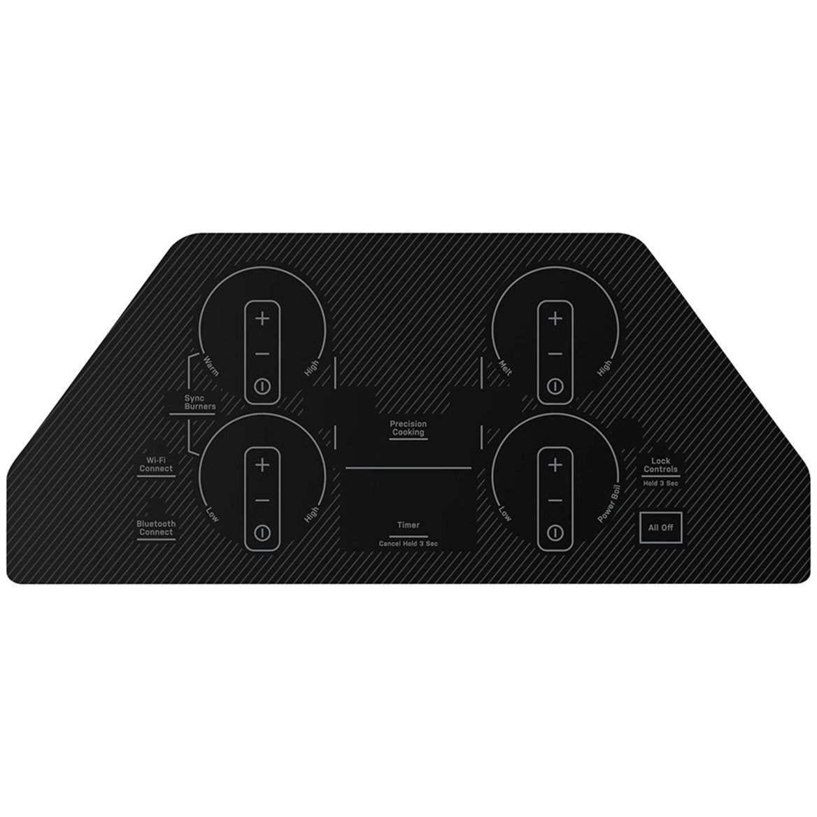 GE Profile 30-inch Built-in Electric Cooktop With Wi-Fi PEP7030DTBB IMAGE 3