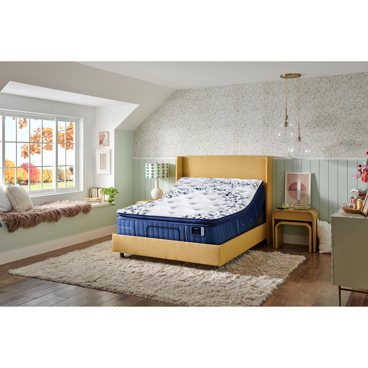 Stearns & Foster Mon Cheri Luxury Medium Firm Pillow Top Mattress (Full) IMAGE 16