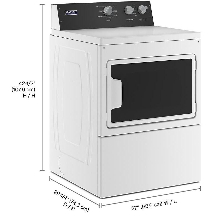 Maytag 7.4 cu. ft. Gas Dryer with Intellidry® Sensor MGDP586KW IMAGE 14