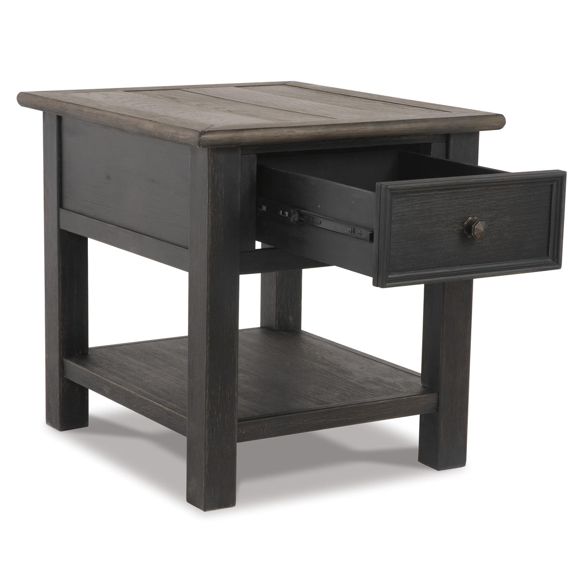 Signature Design by Ashley Tyler Creek T736T3 Coffee Table and 2 End Tables with Console IMAGE 3