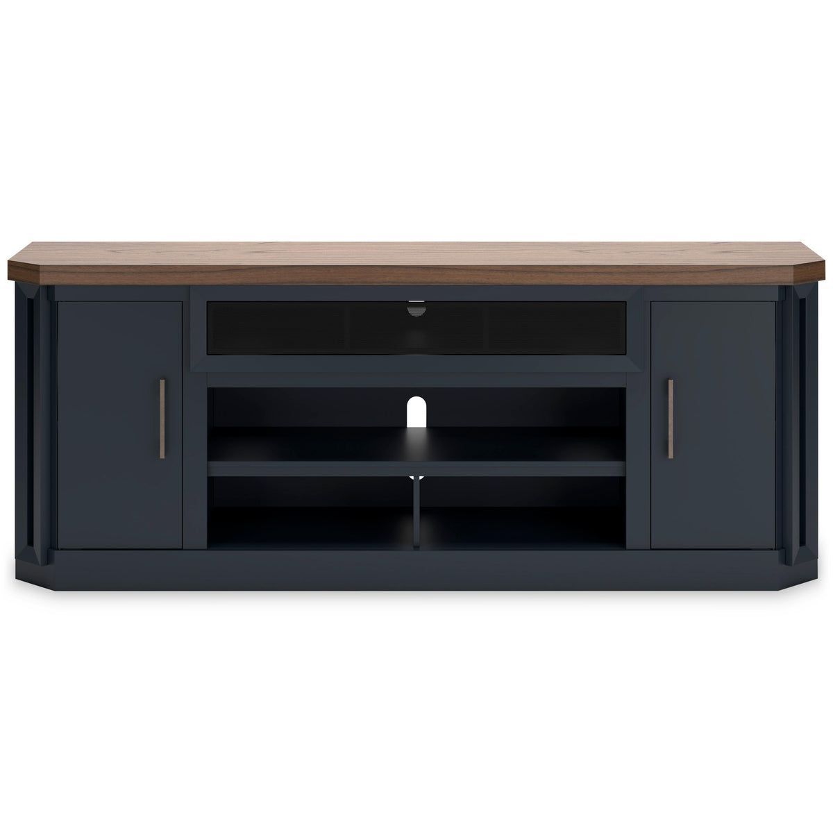 Signature Design by Ashley Landocken W402-68 XL TV Stand with Fireplace Option IMAGE 3