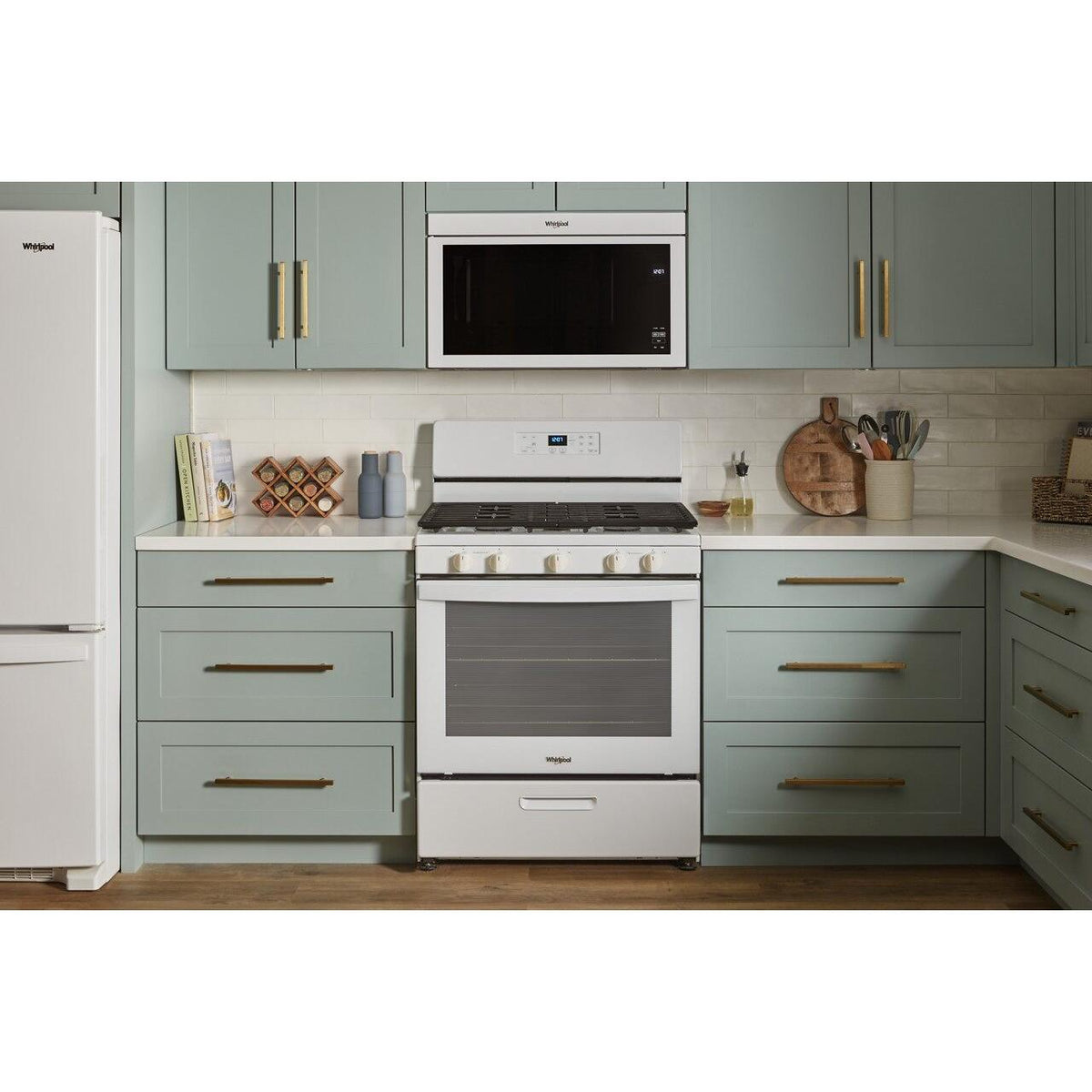 Whirlpool 30-inch, 1.1 cu. ft. Over-the-Range Microwave Oven YWMMF5930PW IMAGE 16