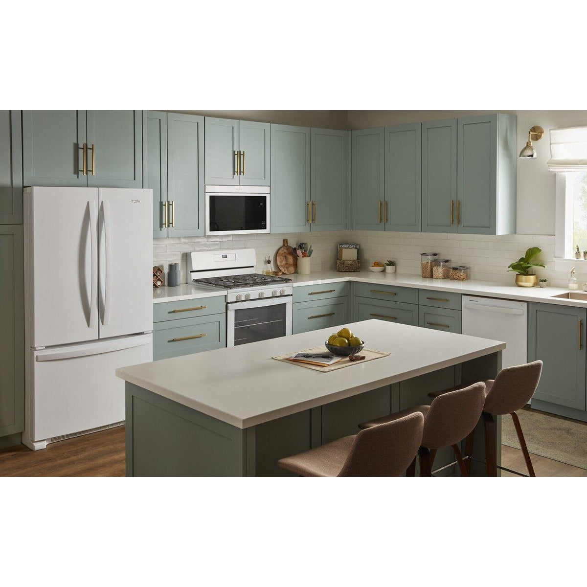 Whirlpool 30-inch, 1.1 cu. ft. Over-the-Range Microwave Oven YWMMF5930PW IMAGE 19