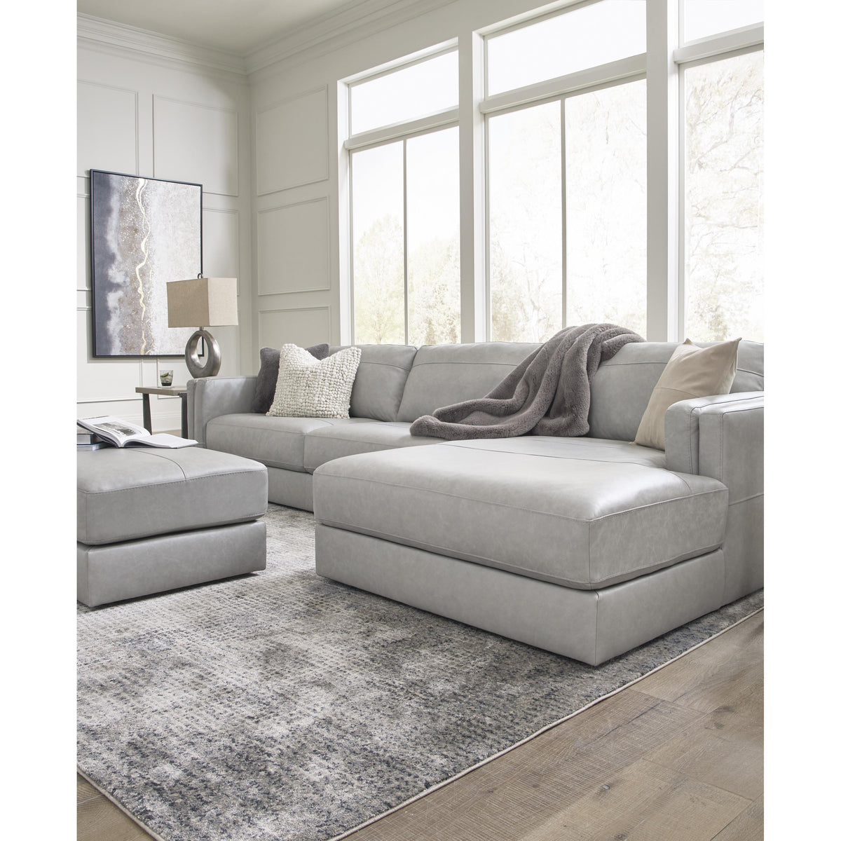 Signature Design by Ashley Amiata 5740408 Oversized Accent Ottoman IMAGE 8