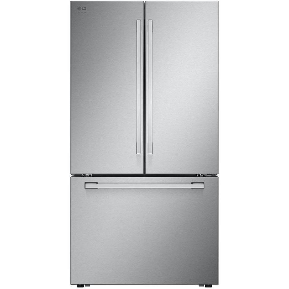 LG STUDIO Studio 36-inch, 26.5 cu.ft. Counter-Depth French 3-Door Refrigerator with ThinQ® Technology SRFB27S3 IMAGE 1