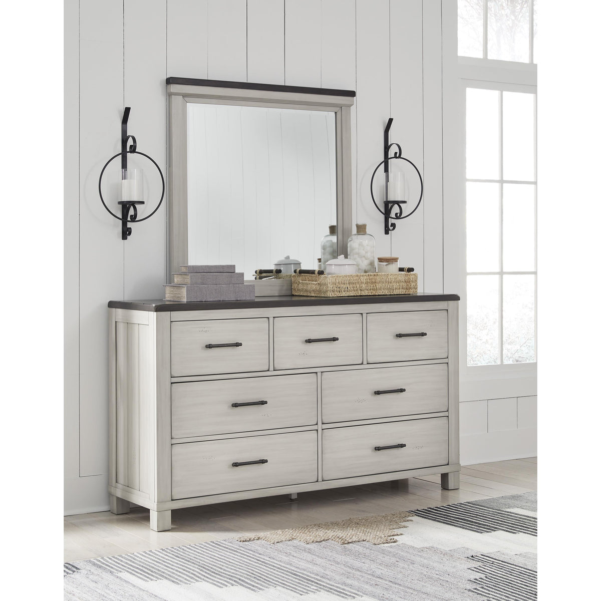 Signature Design by Ashley Darborn B796B1 Dresser and Mirror IMAGE 2