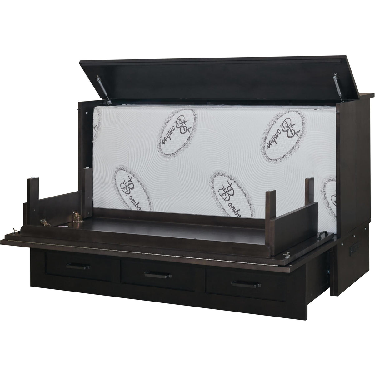Cabinet Bed Harrison Queen Cabinet Bed - Shadow Black IMAGE 4