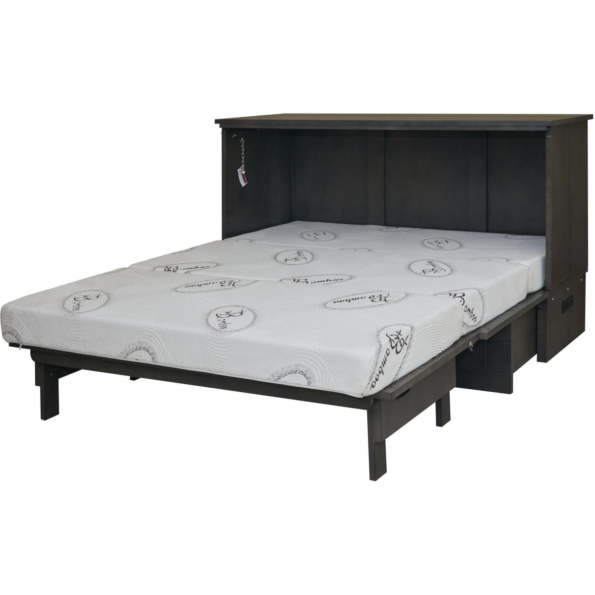 Cabinet Bed Aztec Queen Cabinet Bed - Grey IMAGE 7
