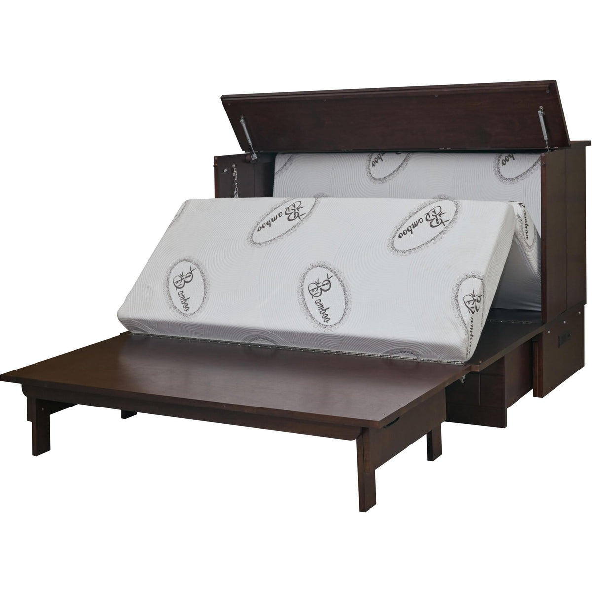 Cabinet Bed Aztec Queen Cabinet Bed - Espresso IMAGE 6