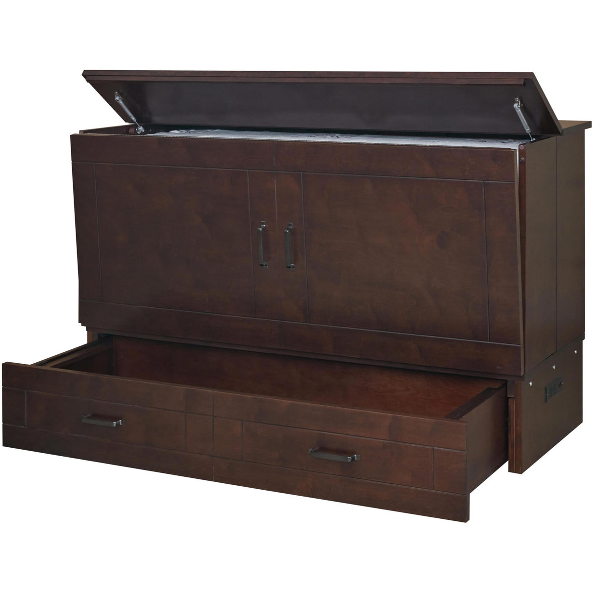 Cabinet Bed Aztec Queen Cabinet Bed - Espresso IMAGE 8