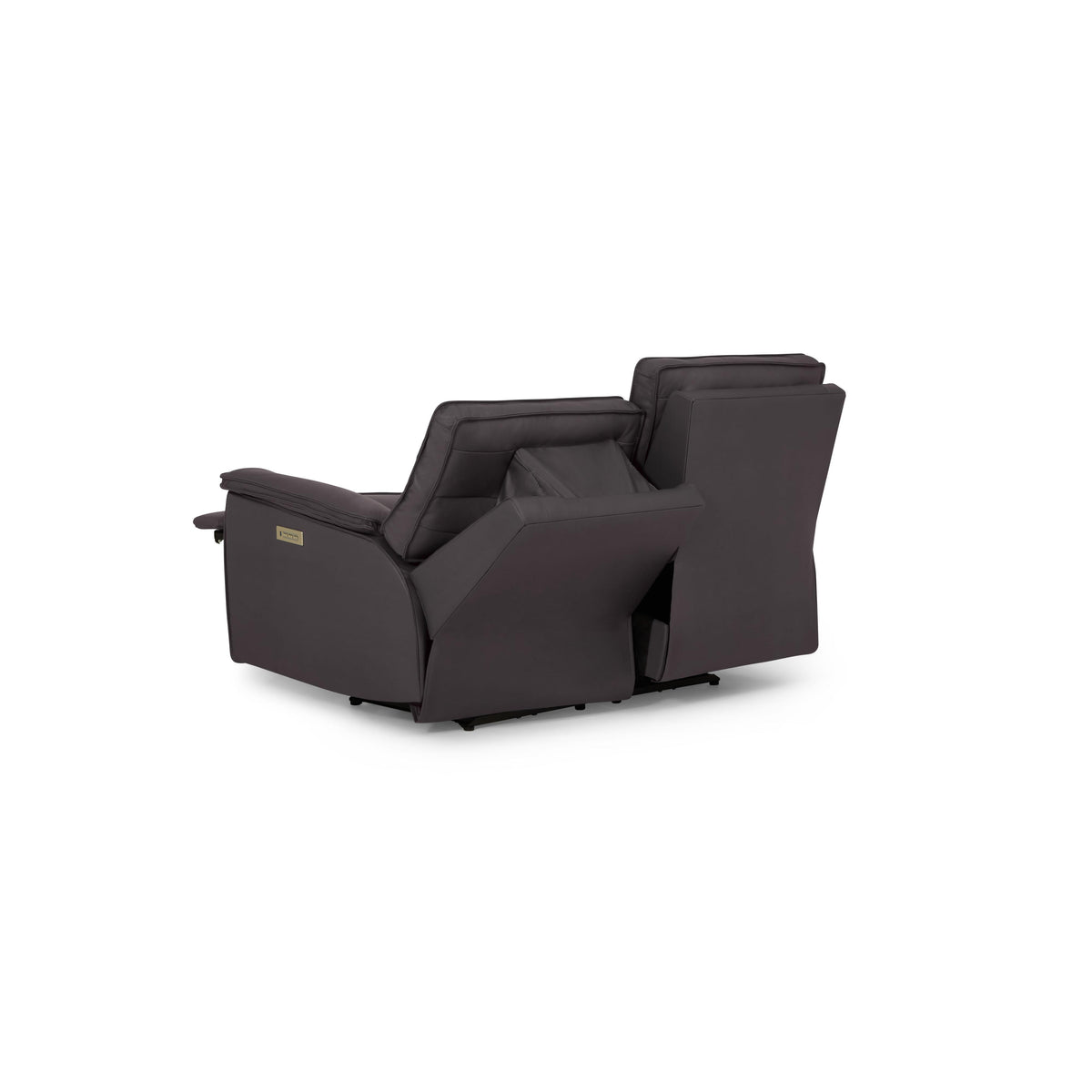 Palliser Oakley 41187-L7 Power Sofa Loveseat with Power Headrest & Lumbar - Bali Carob Match IMAGE 10
