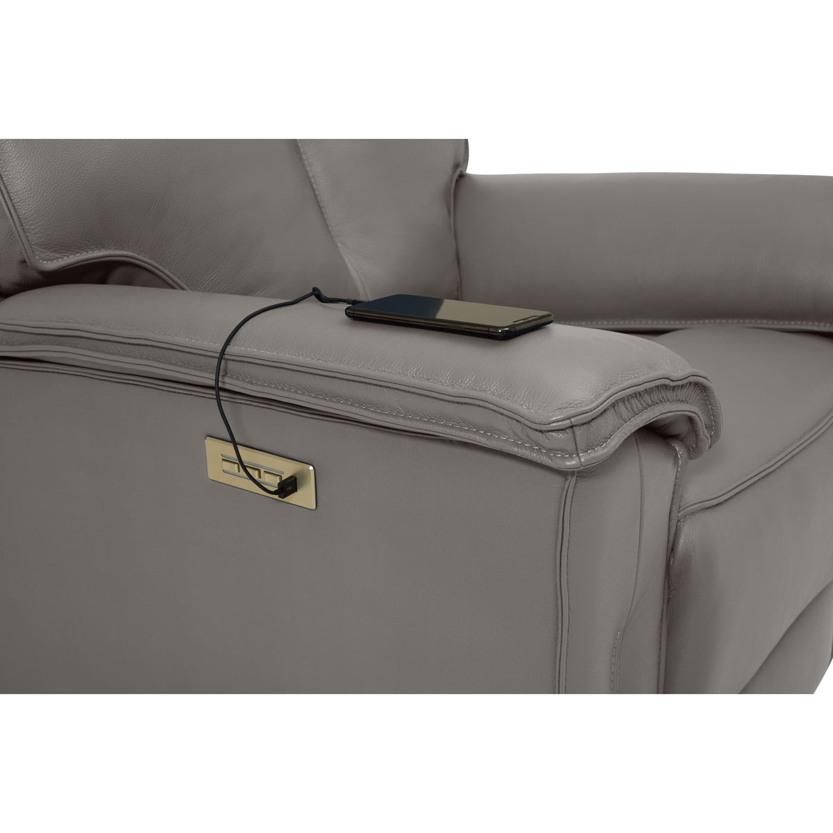 Palliser Oakley 41187-L9 Wallhugger Power Recliner with Power Headrest & Lumbar - Bali Marble Match IMAGE 10
