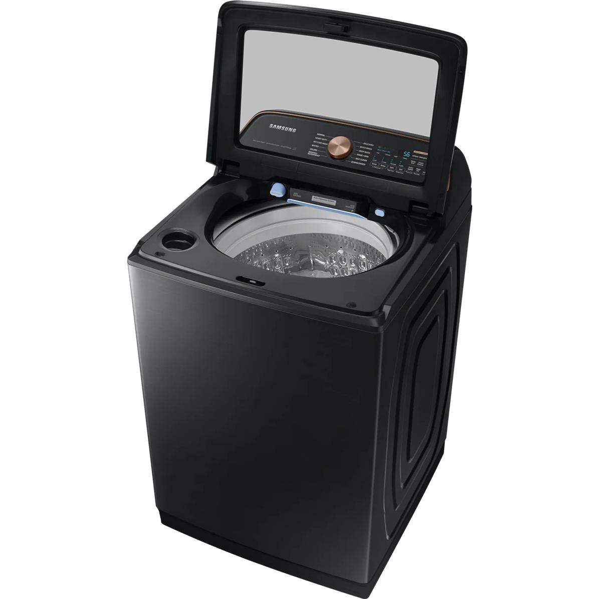Samsung 6.2 cu. ft. Top Loading Washer with Pet Care Solution and Auto Dispenser WA54CG7550AVA4 IMAGE 3