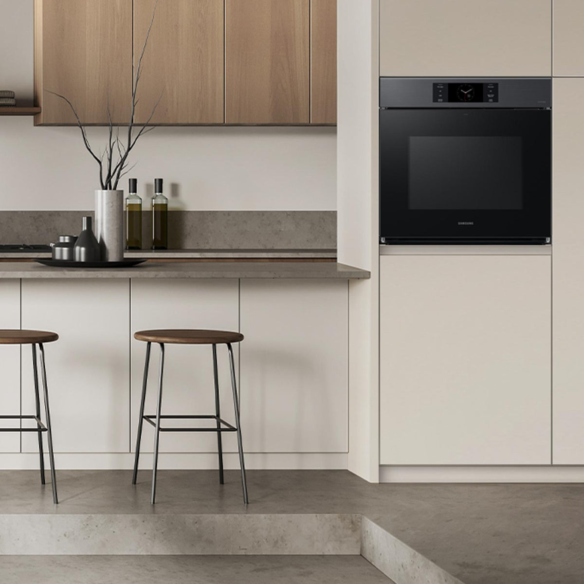 Samsung 5.1 cu. Ft. 7 Series Single Wall Oven with AI Camera, Flex Duo, and Steam Cook NV51CG700SMT/AA IMAGE 10