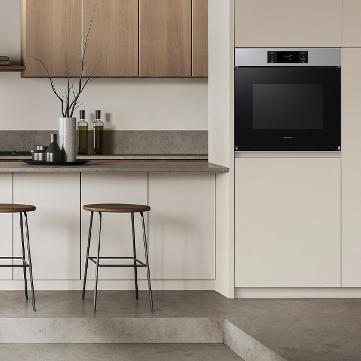 Samsung 5.1 cu. Ft. 7 Series Single Wall Oven with AI Camera, Flex Duo, and Steam Cook NV51CG700SSRAA IMAGE 9