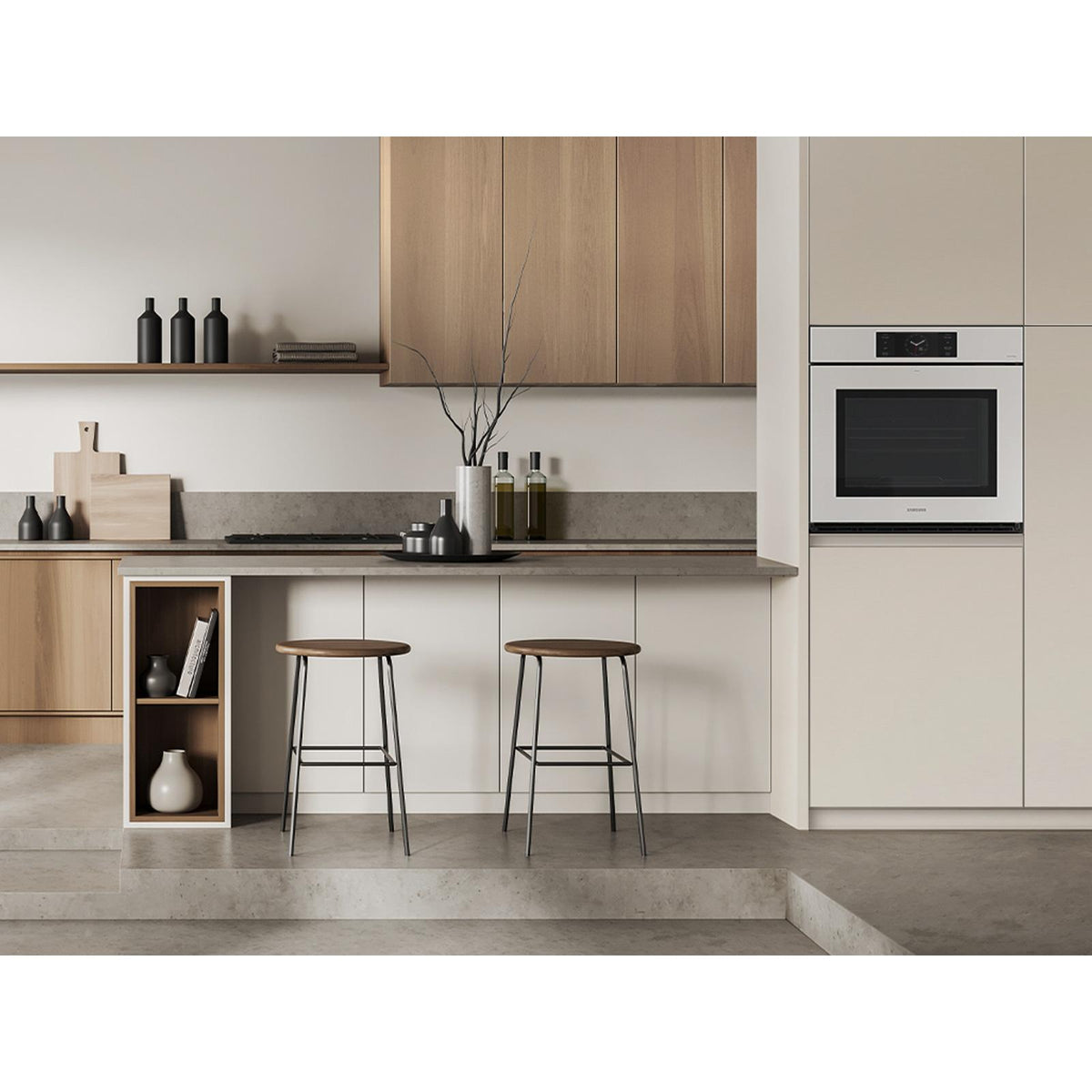 Samsung 5.1 cu. Ft. Bespoke 7 Series Single Wall Oven with AI Camera, Flex Duo, and Steam Cook NV51CB700S12AA IMAGE 10