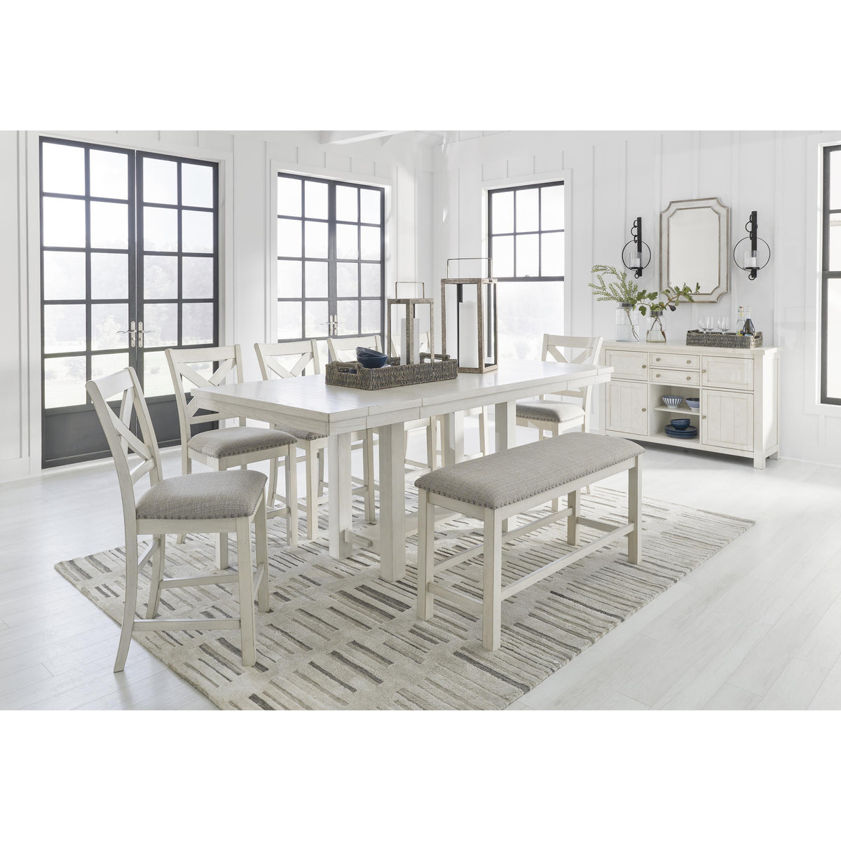 Signature Design by Ashley Robbinsdale D642-124 Upholstered Barstool IMAGE 8