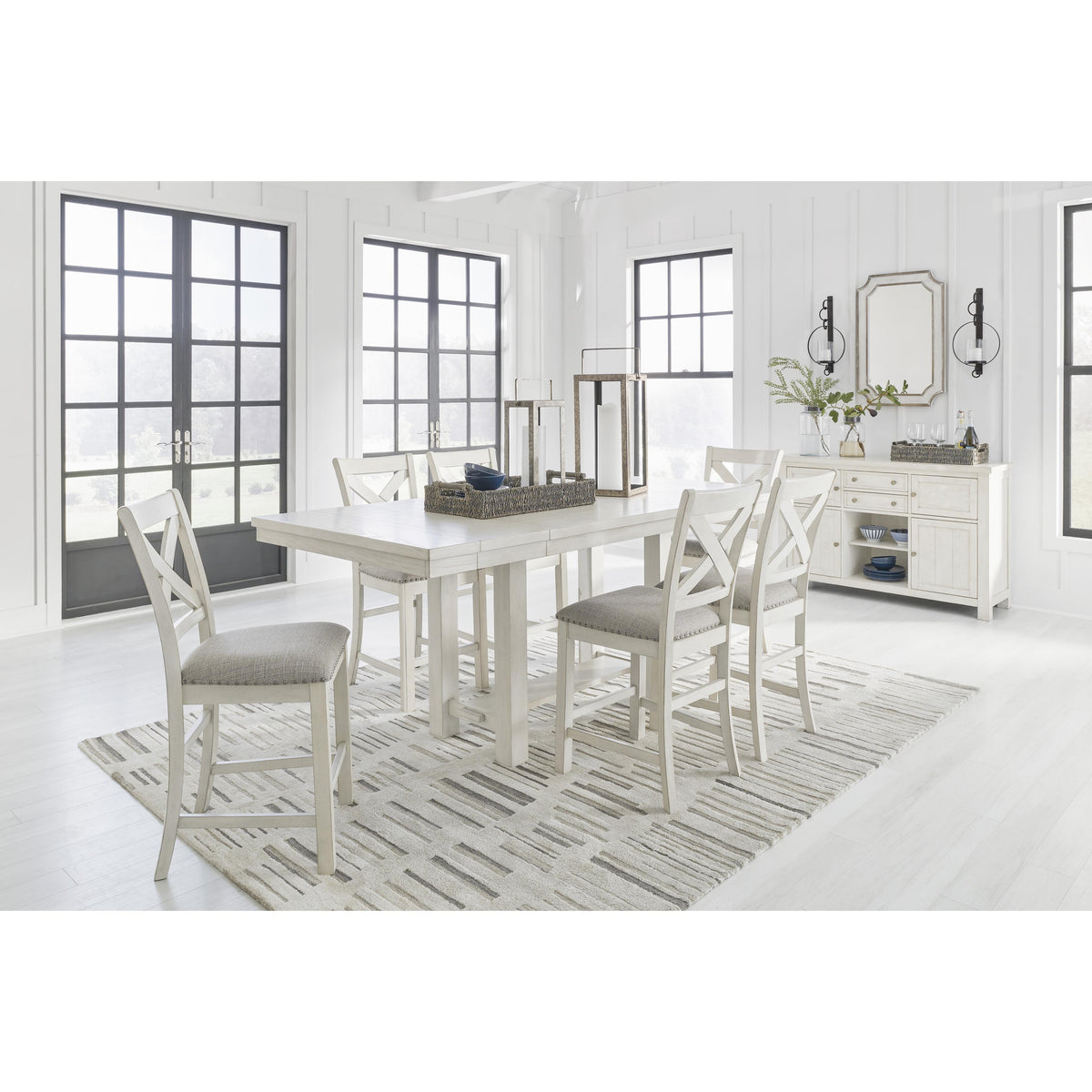 Signature Design by Ashley Robbinsdale D642-32 Rectangular Dining Room Counter Extension Table IMAGE 11