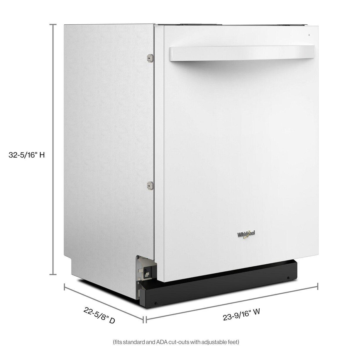 Whirlpool Built-in Dishwasher with 3rd Rack WDT550SAPW IMAGE 10
