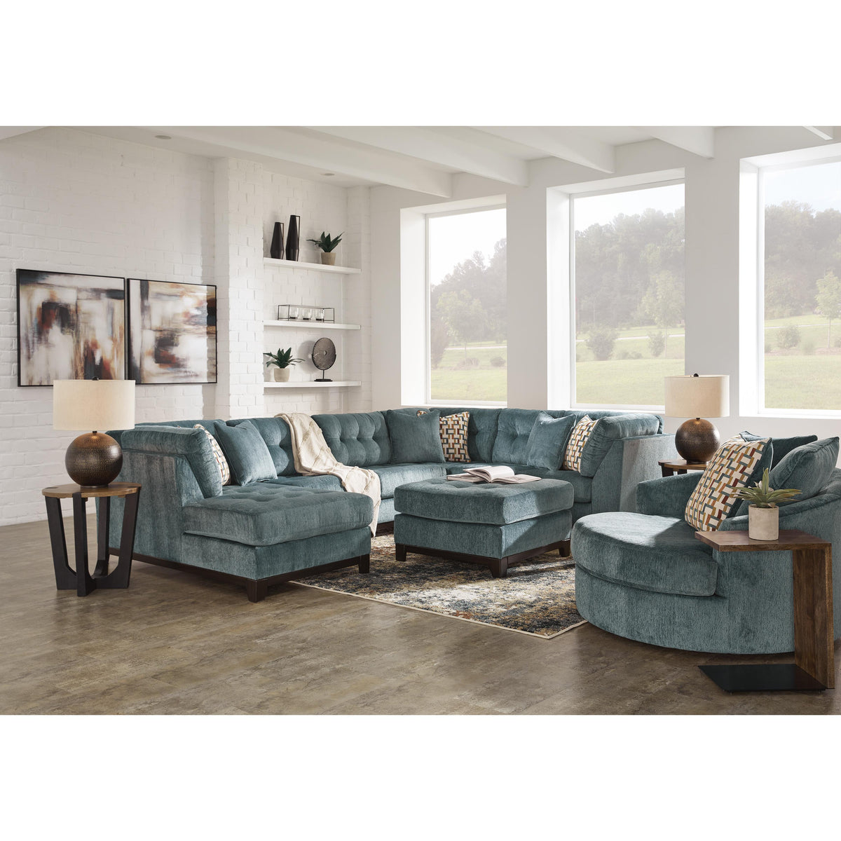 Ashley Laylabrook 9220621 Oversized Swivel Accent Chair IMAGE 8