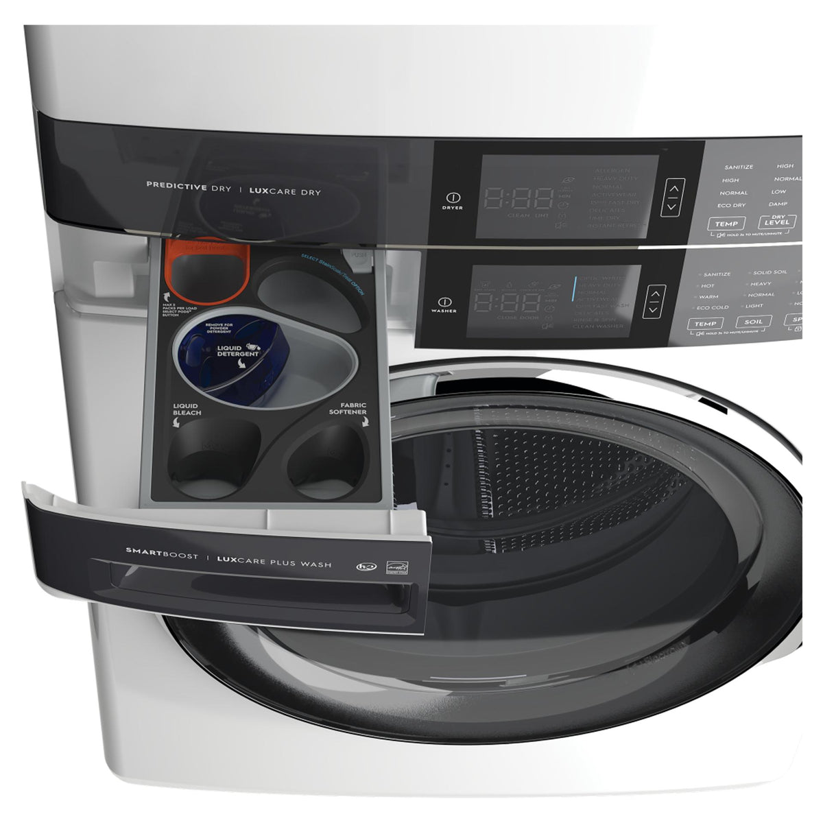 Electrolux Stacked Washer/Dryer Electric Laundry Center with LuxCare® ELTE760CAW IMAGE 5
