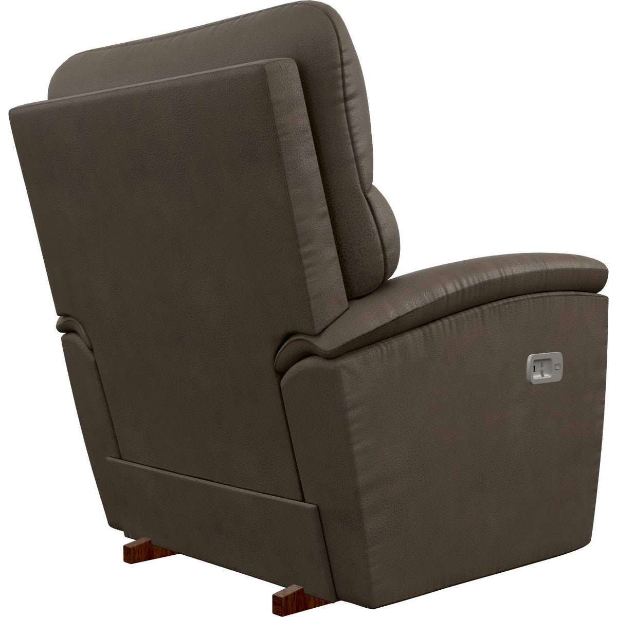 La-Z-Boy Trouper Power Rocking Recliner w/ Headrest - Mink IMAGE 4