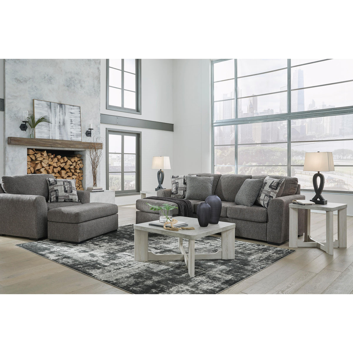 Signature Design by Ashley Gardiner 5240418 Sofa Chaise IMAGE 11