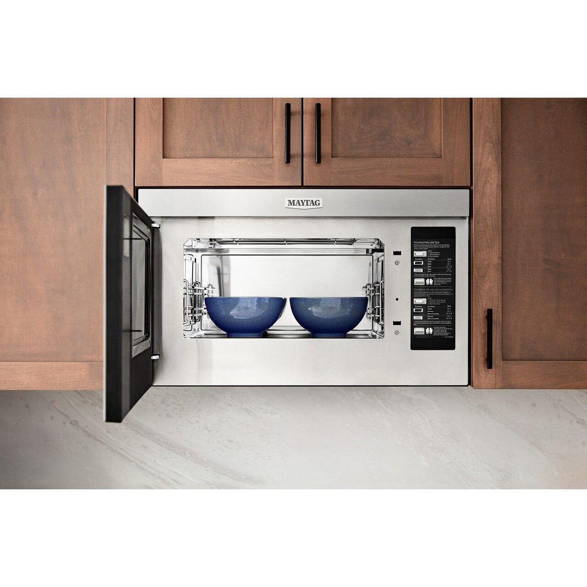 Maytag 30-inch, 1.1 cu. ft. Over-the-Range Microwave Toaster Oven YMMMF8030PZ IMAGE 6