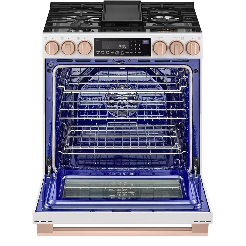 LG STUDIO Studio 30-inch Slide-in Gas Range with Convection Technology LSGS6338N IMAGE 4