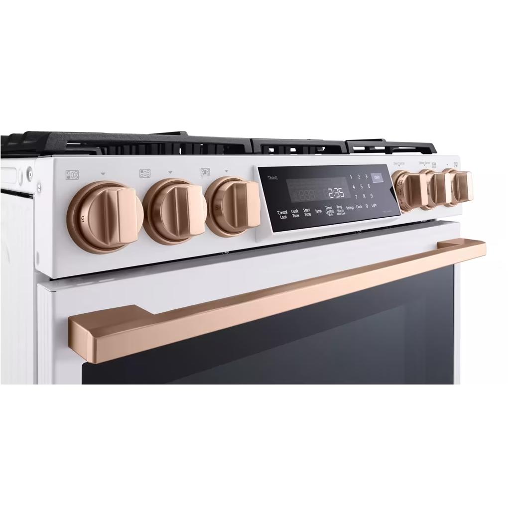 LG STUDIO Studio 30-inch Slide-in Gas Range with Convection Technology LSGS6338N IMAGE 6