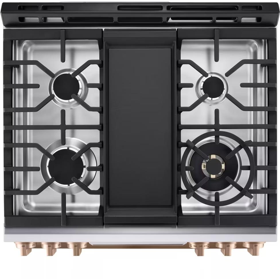 LG STUDIO Studio 30-inch Slide-in Gas Range with Convection Technology LSGS6338N IMAGE 8
