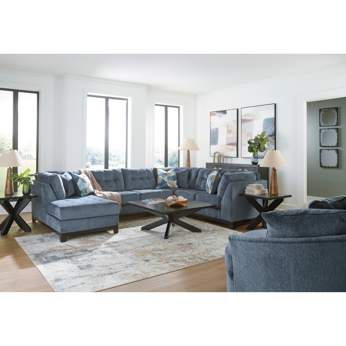 Benchcraft Maxon Place 33003S1 3 pc Sectional with Chaise IMAGE 6