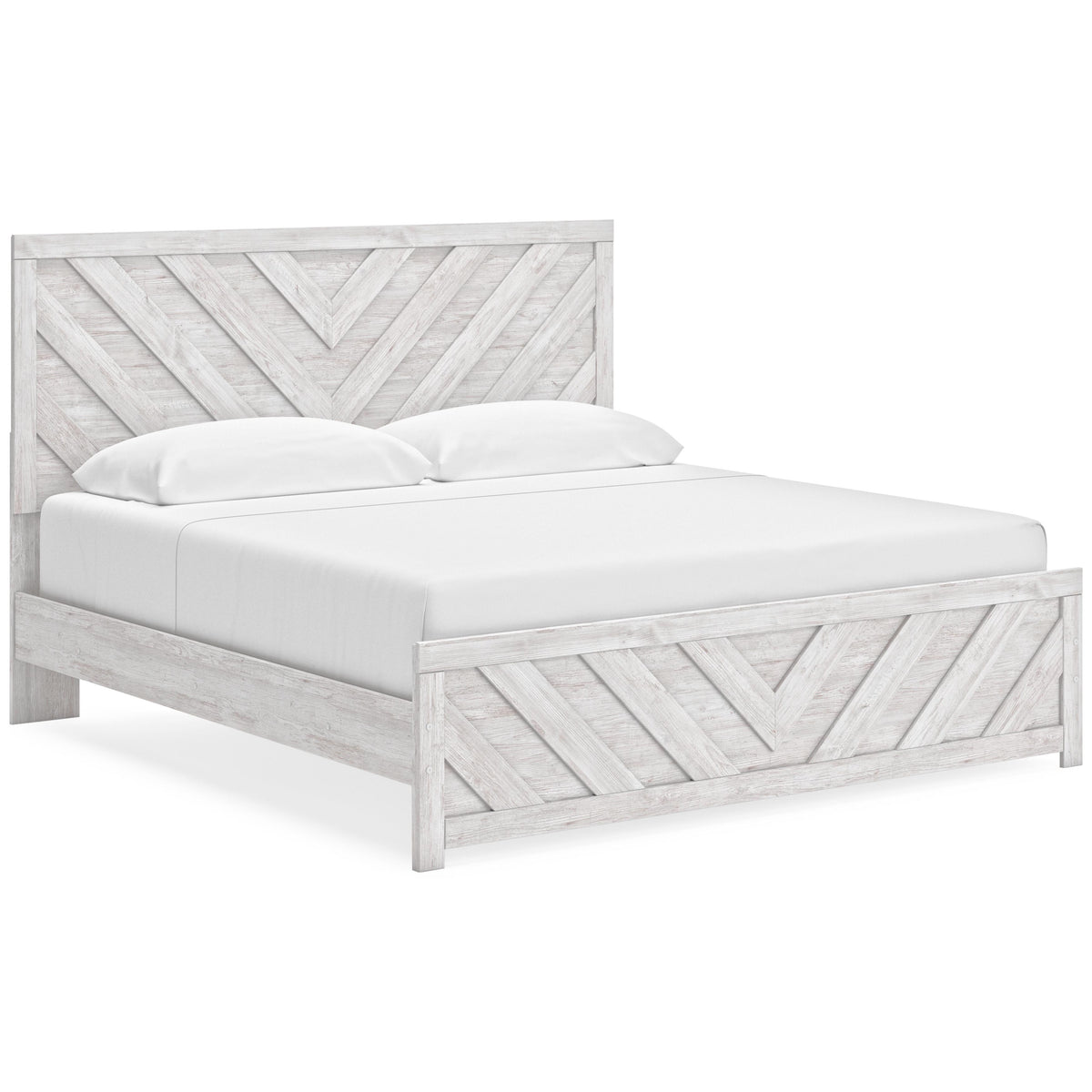 Signature Design by Ashley Cayboni B3788B7 King Panel Bed IMAGE 1