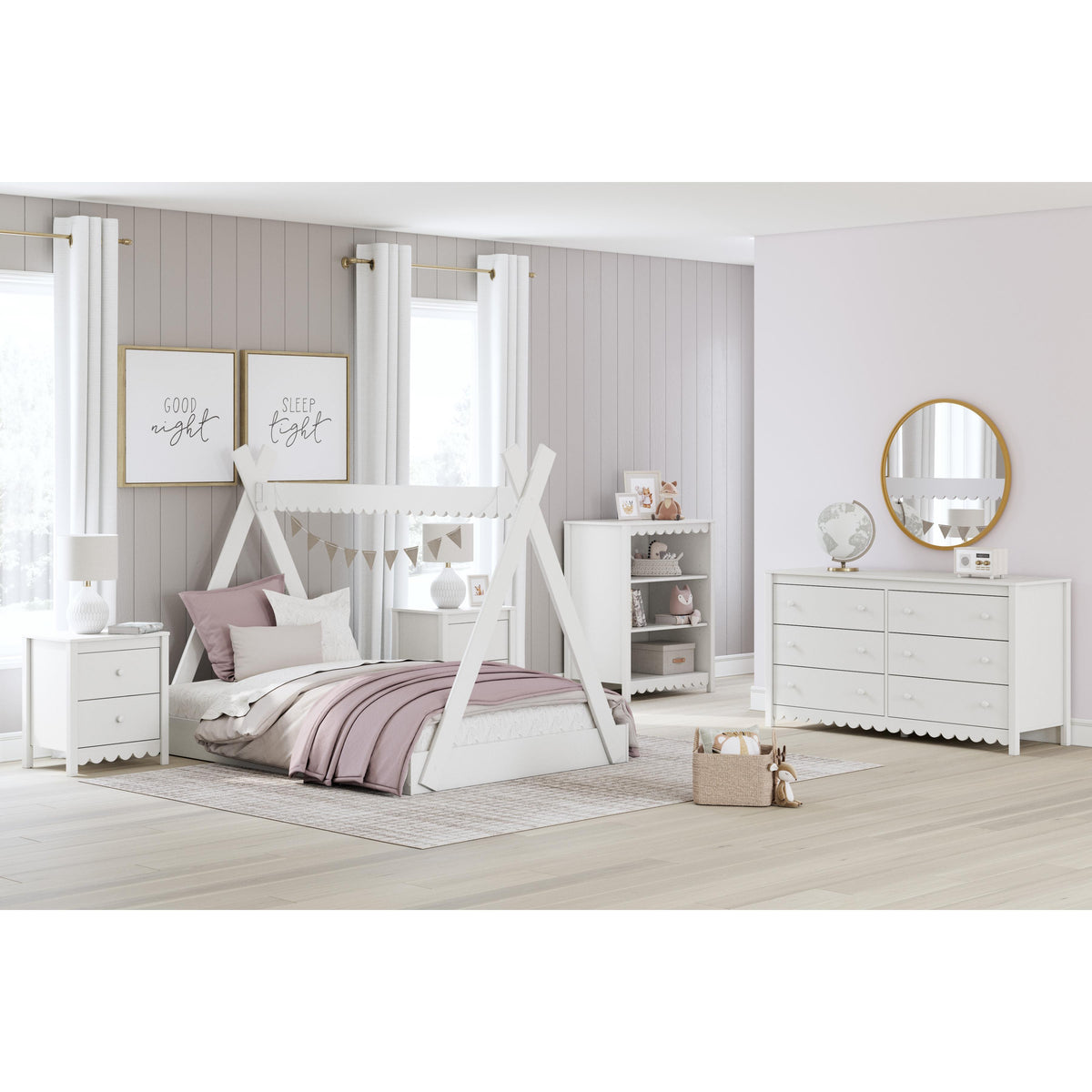 Signature Design by Ashley Hallityn EB1810-292 Two Drawer Night Stand IMAGE 13
