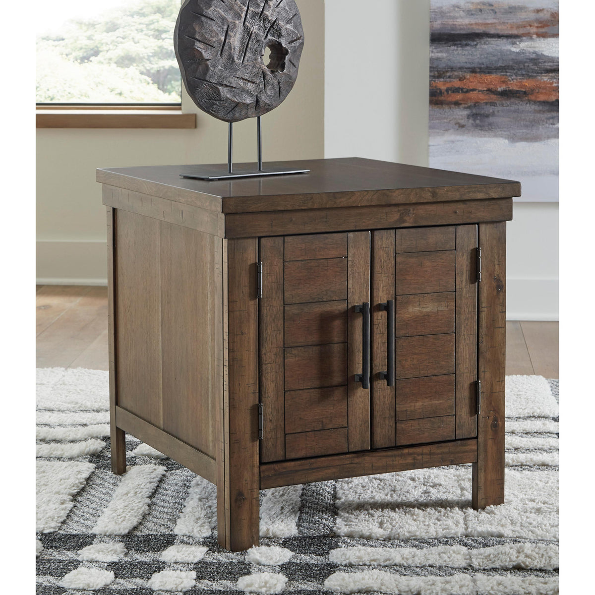 Signature Design by Ashley Moriville T731T1 Lift-top Coffee Table and 2 End Tables IMAGE 5