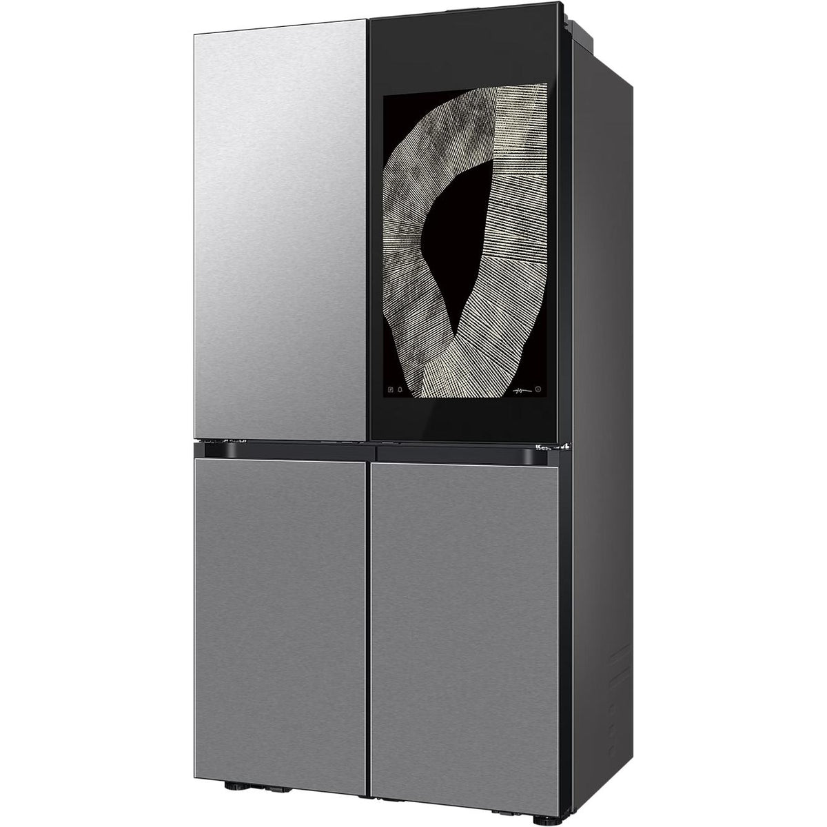 Samsung Bespoke 36-inch, 23 cu. ft 4-Door Refrigerator RF23DB9900QDAC IMAGE 3