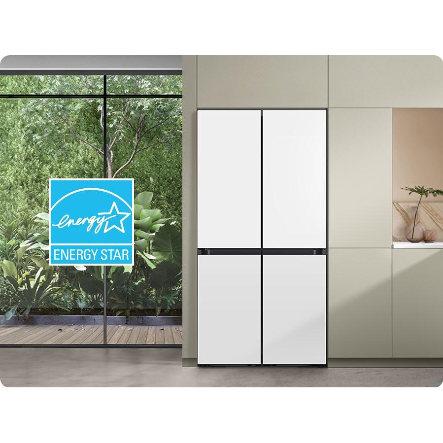 Samsung Bespoke 36-inch, 22.5 cu. ft. Counter Depth 4-Door Refrigerator with Beverage Center™ RF23DB960012AA IMAGE 15