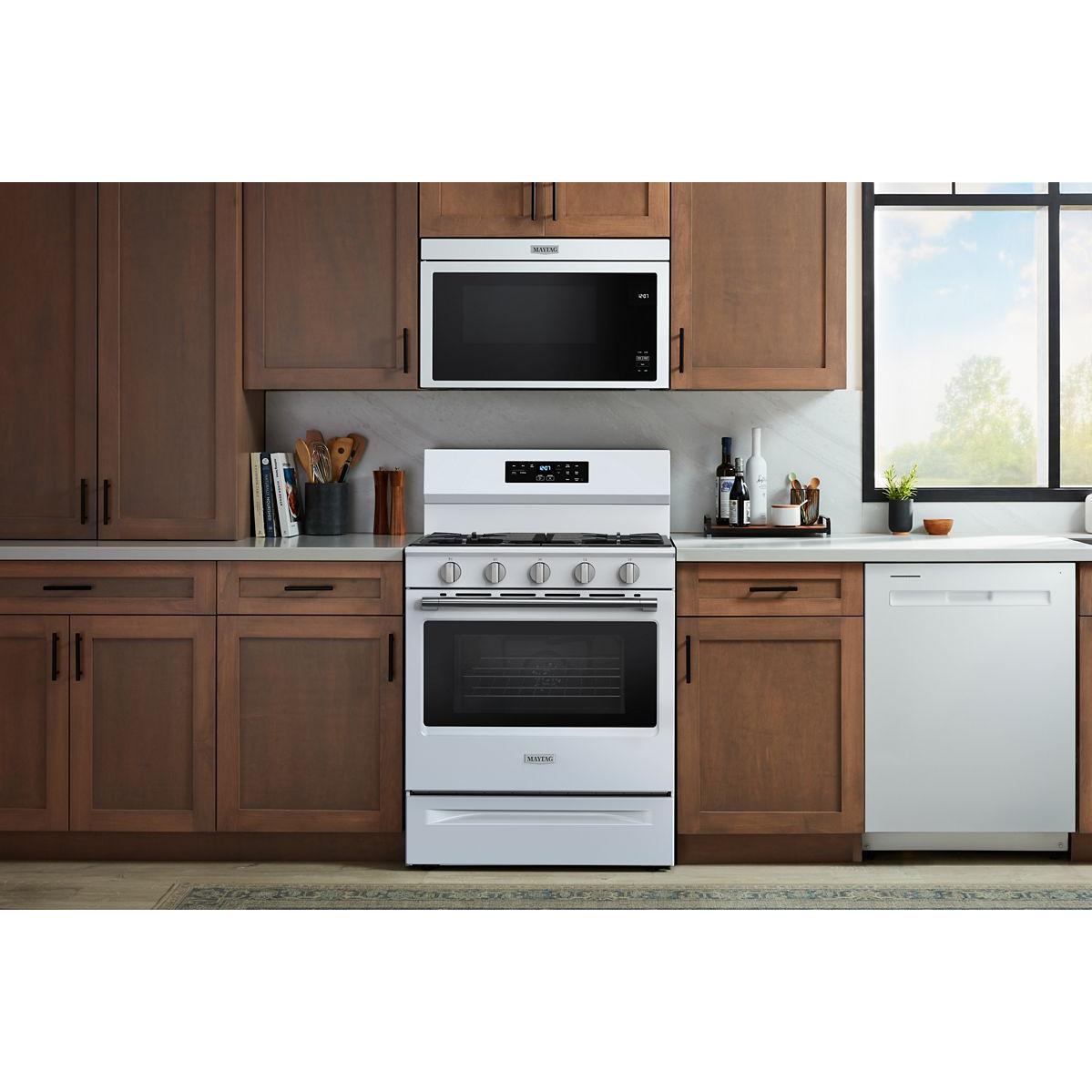 Maytag 30-inch Freestanding Gas Range with Convection Technology MFGS6030RW IMAGE 7