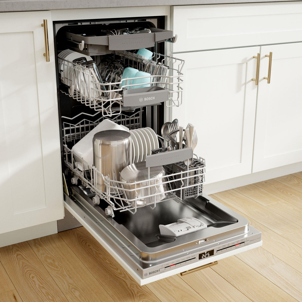 Bosch Full-integrated Top Control Dishwasher with PrecisionWash® and Home Connect® SPV68C73UC IMAGE 12