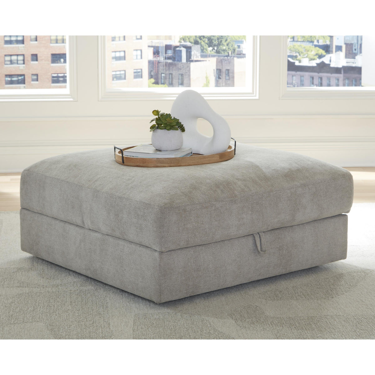 Benchcraft Aslan Court 2030511 Ottoman With Storage IMAGE 4
