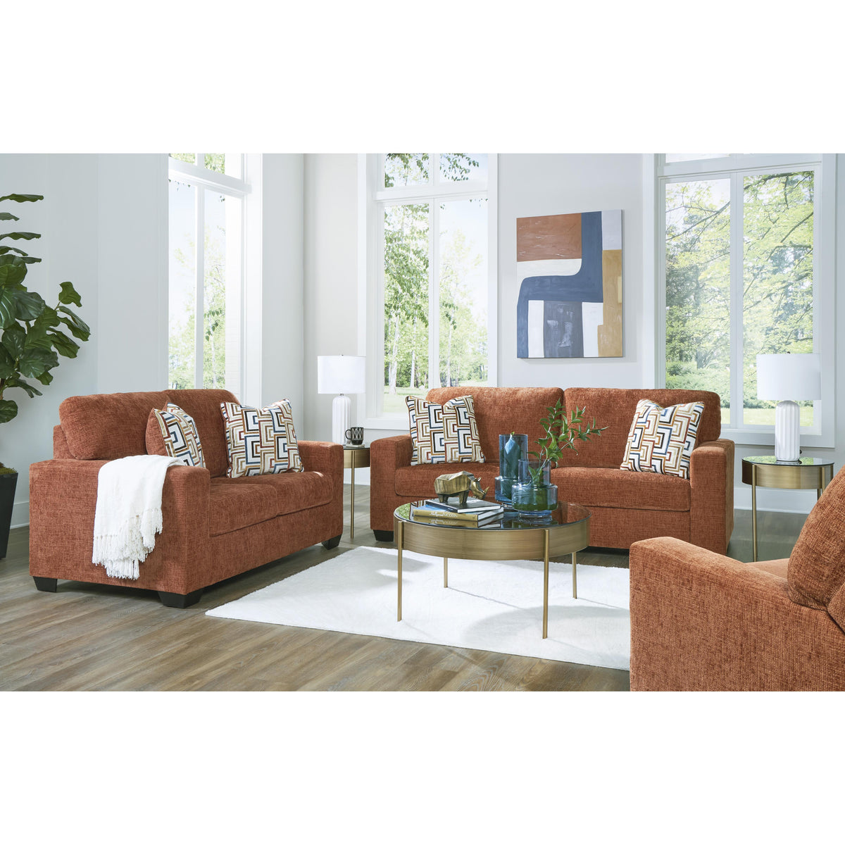 Signature Design by Ashley Aviemore 2430435 Loveseat IMAGE 8