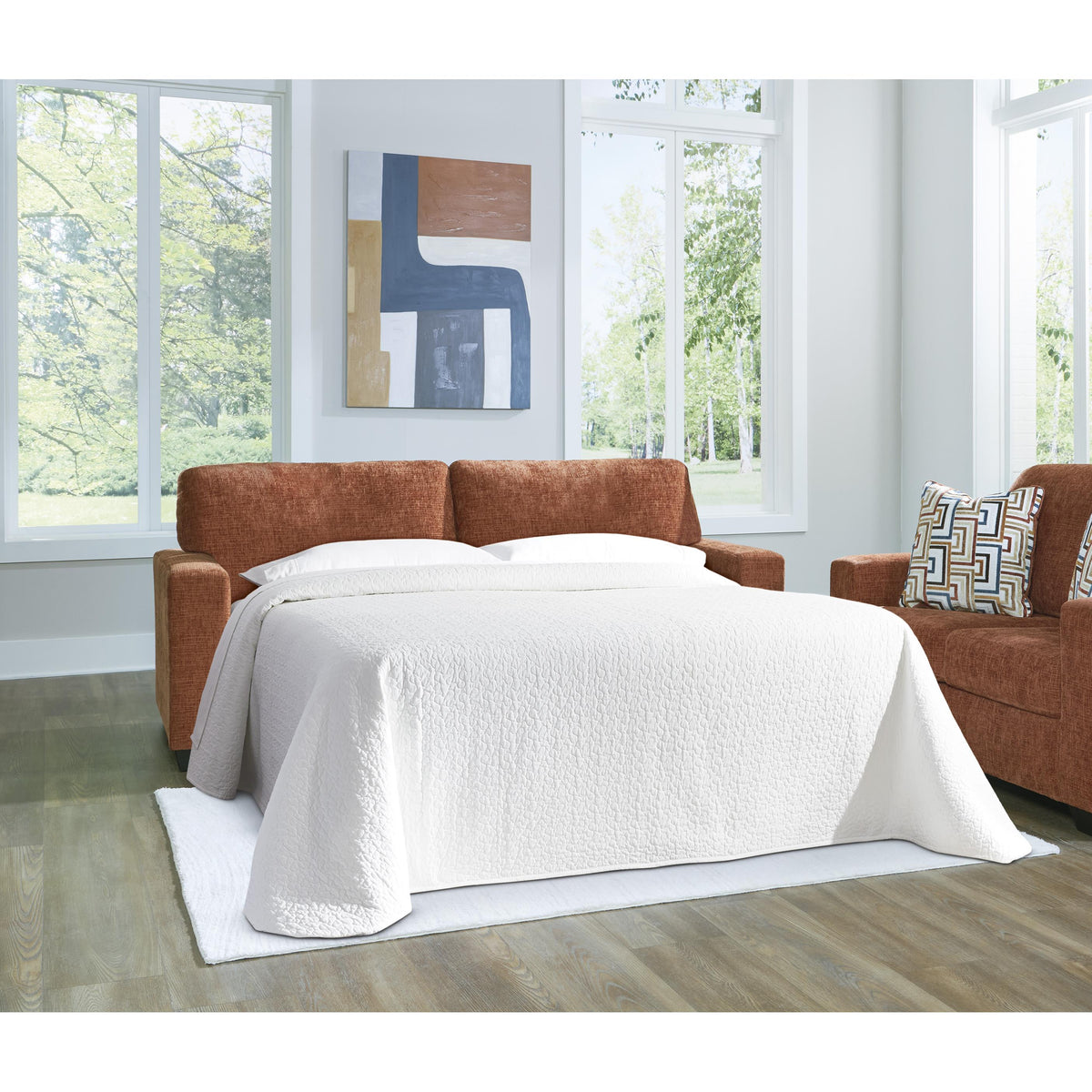 Signature Design by Ashley Aviemore 2430439 Queen Sofa Sleeper IMAGE 6