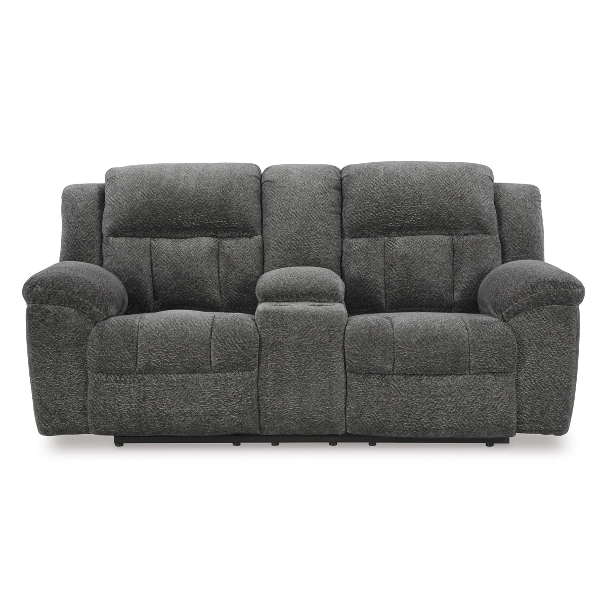 Signature Design by Ashley Frohn 3740694 Double Reclining Loveseat with Console IMAGE 3