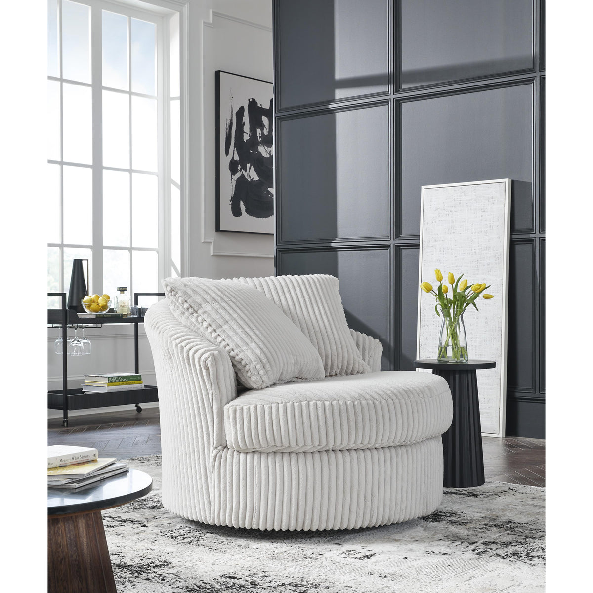 Signature Design by Ashley Gramwell A3000724 Swivel Accent Chair IMAGE 5