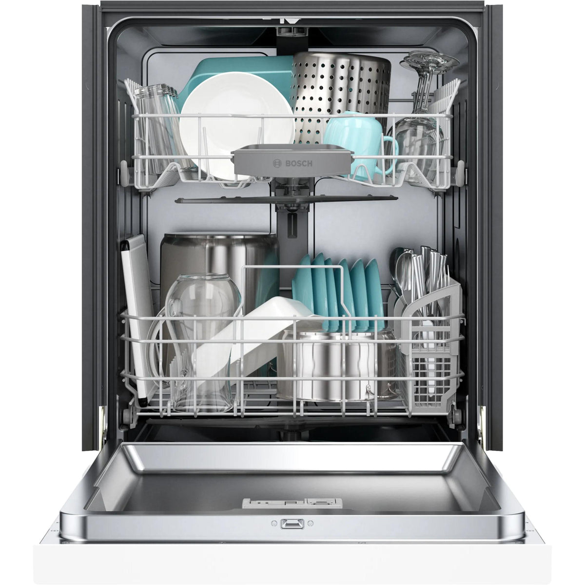 Bosch 100 Series Dishwasher with anti-fingerprint SHE41CM2N IMAGE 5