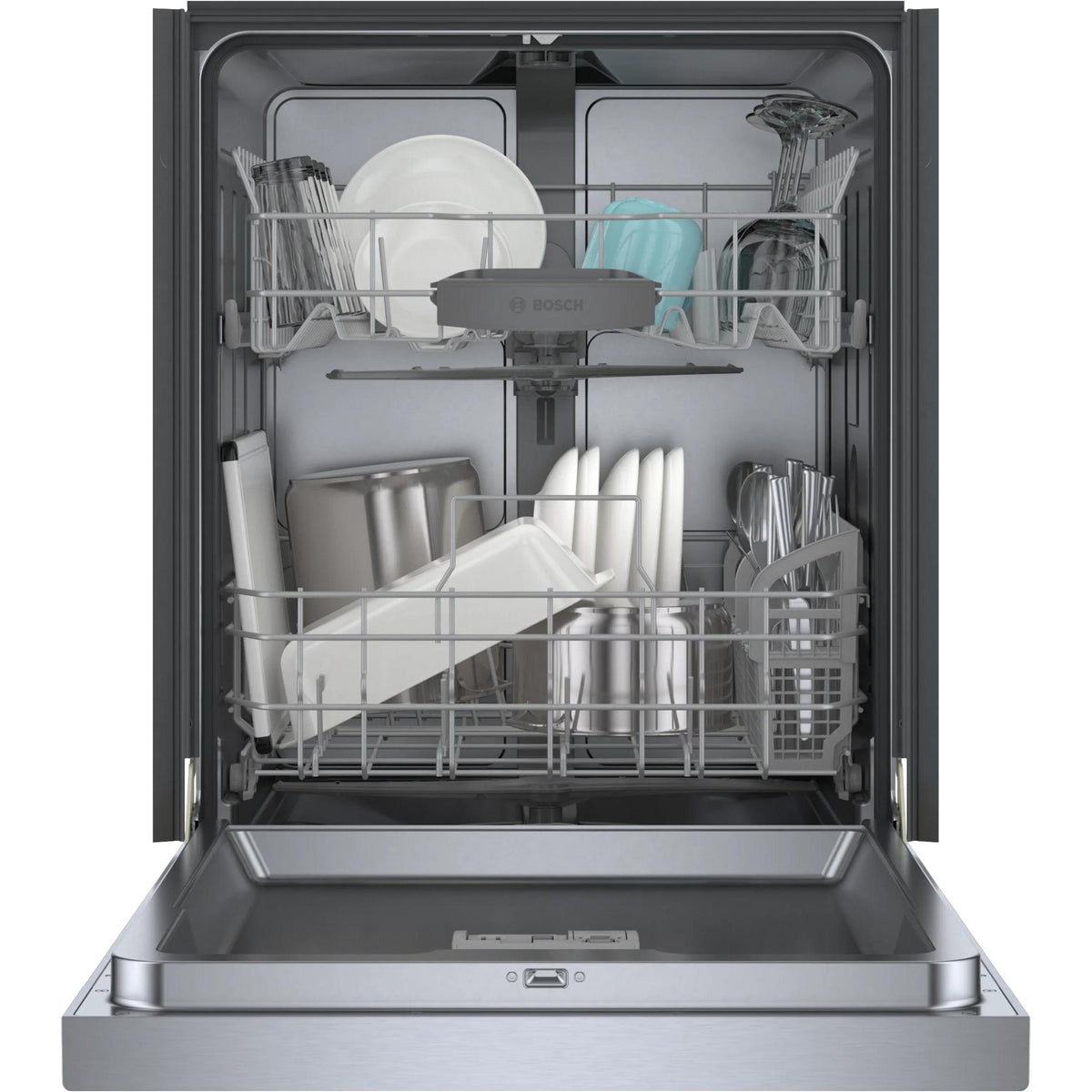 Bosch 100 Series Dishwasher with anti-fingerprint SHE41CM5N IMAGE 4