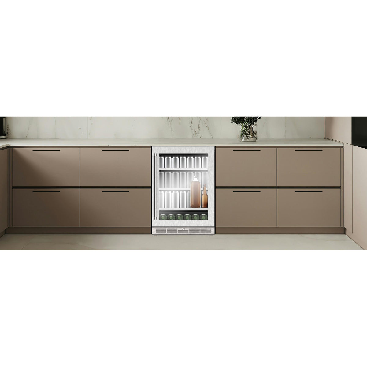 Silhouette Pro Gen 3 Series 5.2 cu. ft. Built-In Beverage Center SPRBC052D3SS IMAGE 2