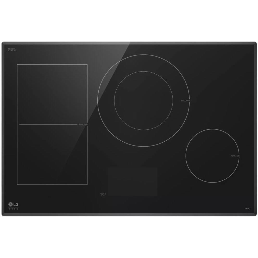 LG STUDIO Studio 30-inch Built-in Induction Cooktop CBIS3018BE IMAGE 1