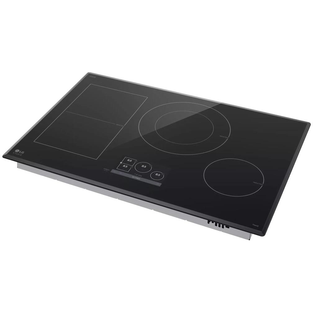 LG STUDIO Studio 30-inch Built-in Induction Cooktop CBIS3018BE IMAGE 4